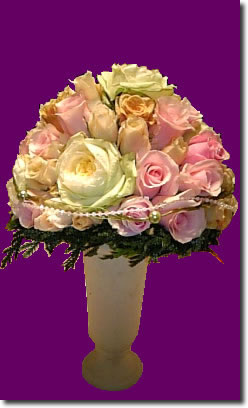 フラワーアレンジメント(2008年ウエディングブーケ）