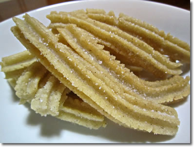 そば粉チュロス写真