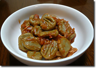 そば粉入りニョッキ写真